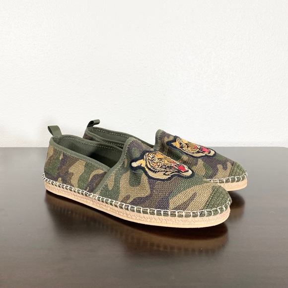 polo camo espadrilles